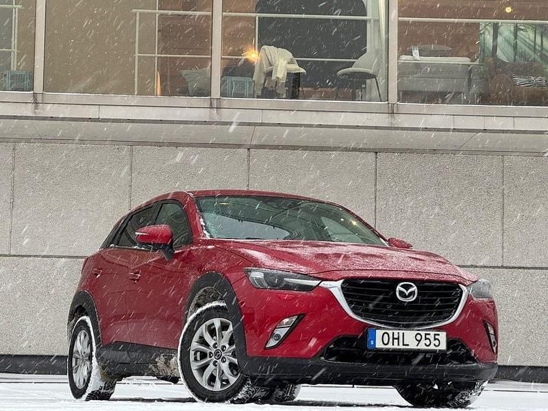 Röd Begagnad 2017 Mazda CX-3 SUV | 129 900 kr (Bra pris) - Bild 1/4