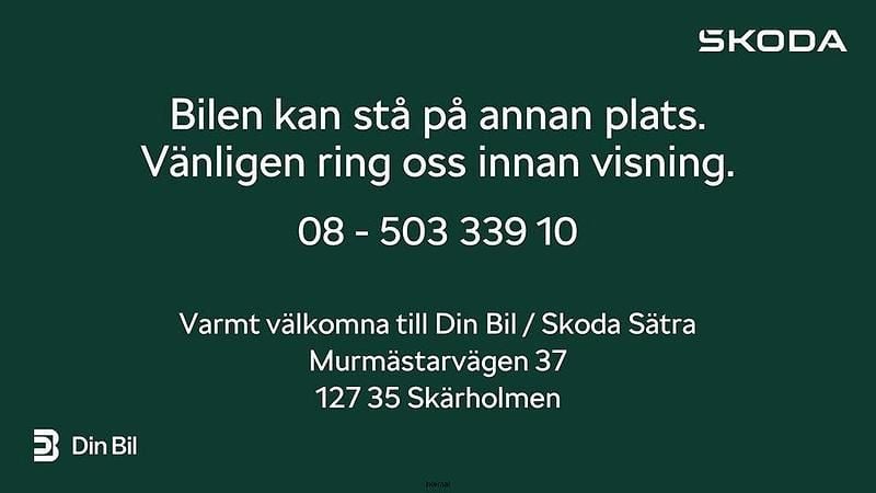 Svart (black magic pärleffekt me) Begagnad 2023 Skoda Superb Business Line Kombi | 394 900 kr (Dyr) - Bild 1/1