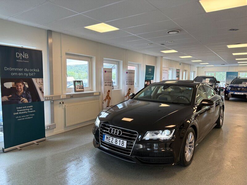 Svart Begagnad 2013 Audi A7 Sportback S-Line Halvkombi | 229 900 kr (Marknadspris) - Bild 1/4