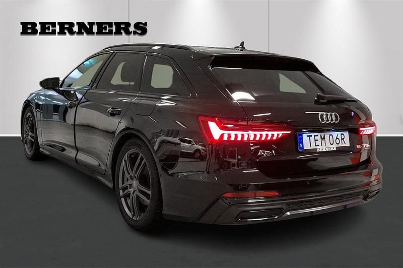 Begagnad Audi A6 S-Line 371 HK (272 kW) 2021 Svart Kombi