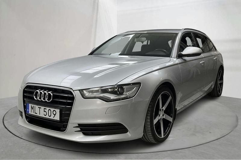 Silver Begagnad 2012 Audi A6 Kombi | 95 000 kr (Bra pris) - Bild 1/4