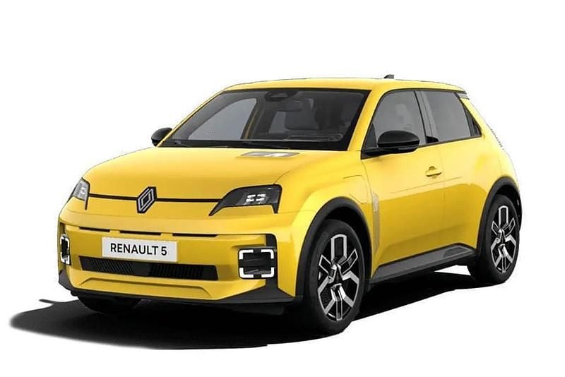 Gul Ny 2025 Renault 5 E-Tech Techno Halvkombi | 410 800 kr (Marknadspris) - Bild 1/1