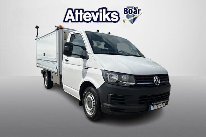 Vit Begagnad 2017 VW T6 Van | 219 900 kr - Bild 1/4