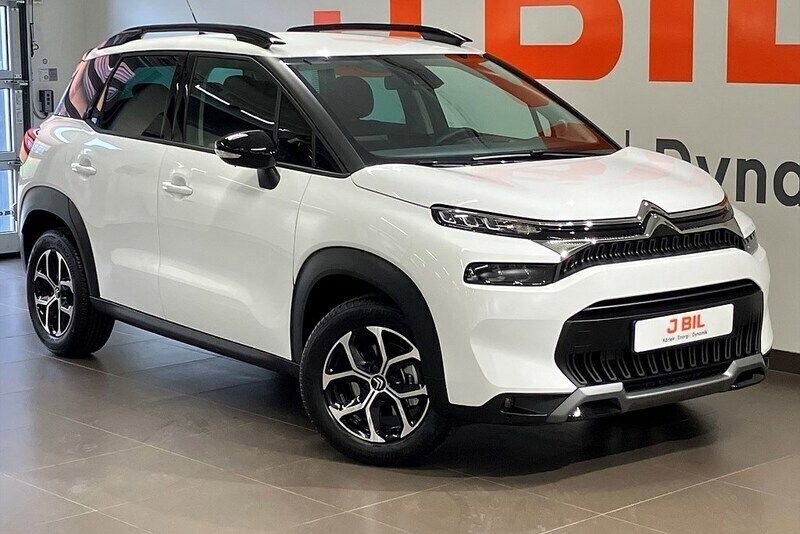 Vit banquise Ny 2025 Citroën C3 Aircross PureTech SUV | 249 990 kr - Bild 1/4