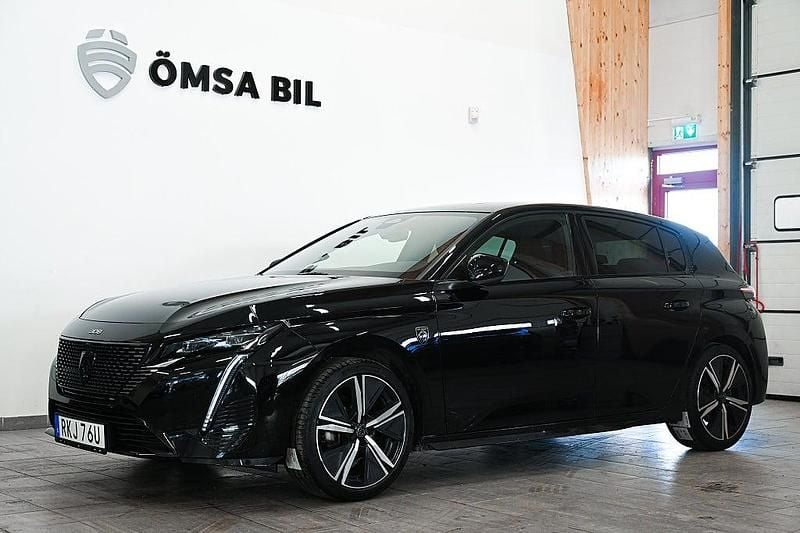 Begagnad Peugeot 308 GT-line 131 HK (96 kW) 2023 Svart Halvkombi