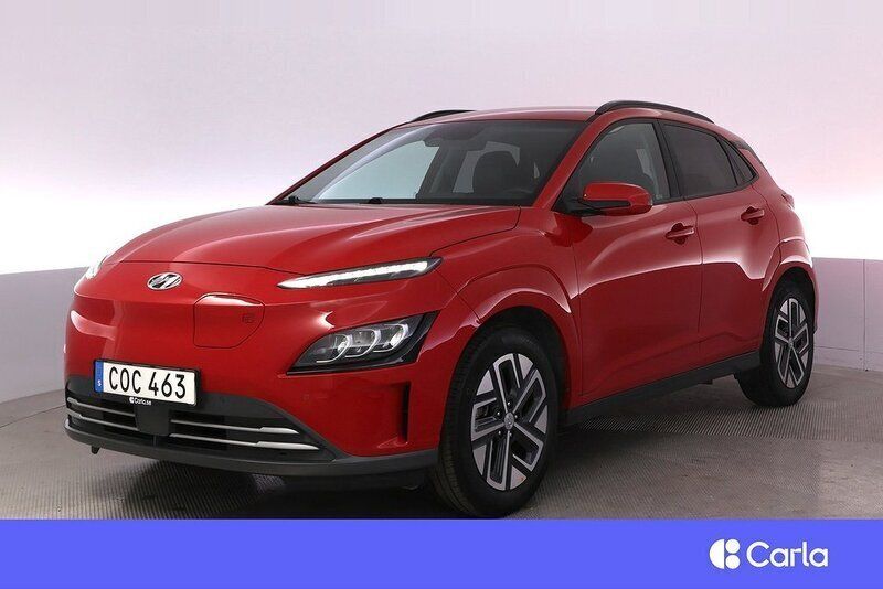 Röd Begagnad 2022 Hyundai Kona Essential SUV | 187 900 kr (Marknadspris) - Bild 1/4