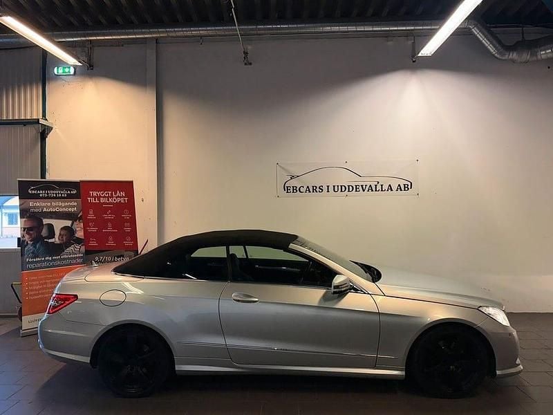 Begagnad Mercedes E200 AMG 185 HK (136 kW) 2013 Silver Cab