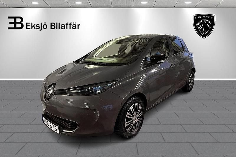 Grå metallic Begagnad 2018 Renault Zoe Bose Edition Halvkombi | 99 500 kr (Marknadspris) - Bild 1/4