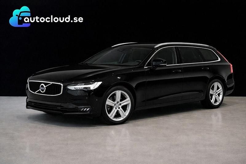 Svart Begagnad 2018 Volvo V90 Business Edition Kombi | 214 800 kr (Marknadspris) - Bild 1/2