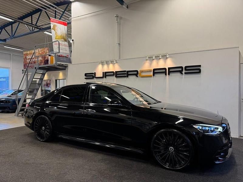 Begagnad Mercedes S580 Exclusive 510 HK (375 kW) 2022 Svart Sedan