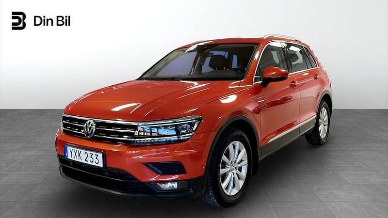 Orange Begagnad 2017 VW Tiguan SUV | 229 900 kr (Marknadspris) - Bild 1/4