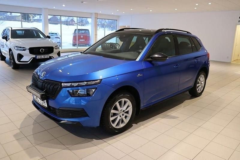 Begagnad Skoda Kamiq Monte Carlo 110 HK (80 kW) 2022 Blå SUV