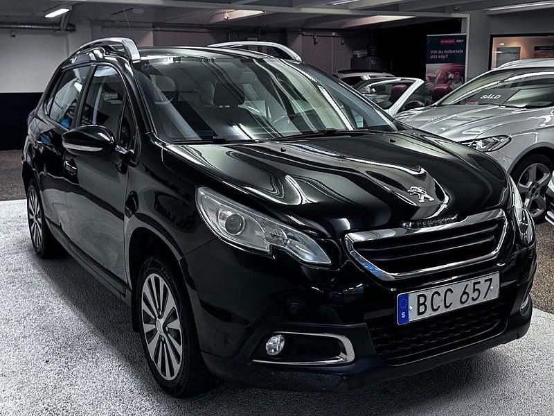 Begagnad Peugeot 2008 92 HK (67 kW) 2014 Svart SUV