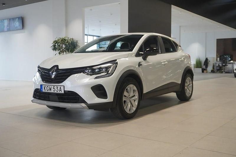 Vit Begagnad 2022 Renault Captur SUV | 174 800 kr (Marknadspris) - Bild 1/4