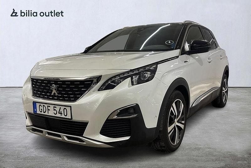 Vit Begagnad 2016 Peugeot 3008 GT-line SUV | 164 900 kr (Marknadspris) - Bild 1/2