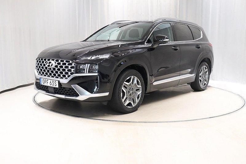 Svart Begagnad 2022 Hyundai Santa Fe Advanced SUV | 388 900 kr (Marknadspris) - Bild 1/4