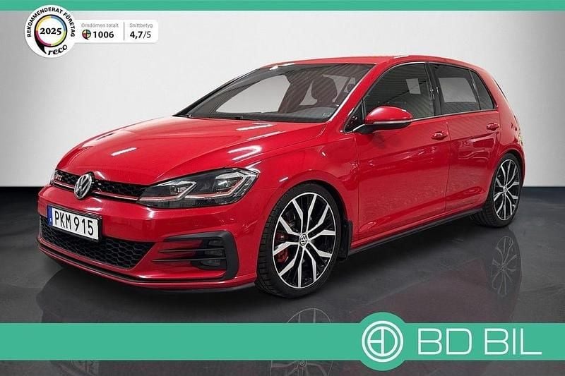 Begagnad VW Golf VII GTI 245 HK (180 kW) 2017 Röd Halvkombi