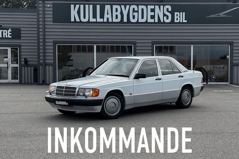 Begagnad Mercedes 190 118 HK (86 kW) 1990 Vit Sedan