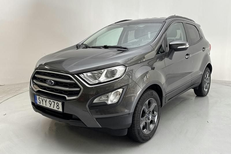 Mörkgrå Begagnad 2018 Ford Ecosport Trend+ SUV | 114 800 kr (Marknadspris) - Bild 1/4