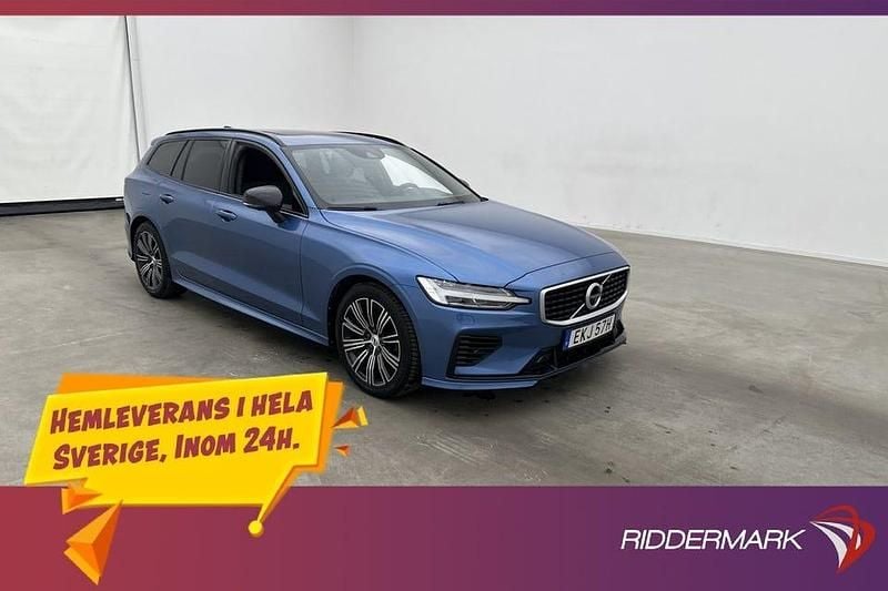 Blå Begagnad 2020 Volvo V60 R-Design Kombi | 349 700 kr (Marknadspris) - Bild 1/3