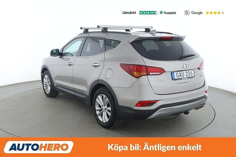 Begagnad Hyundai Santa Fe 203 HK (149 kW) 2016 Mörkgrå (grå) SUV
