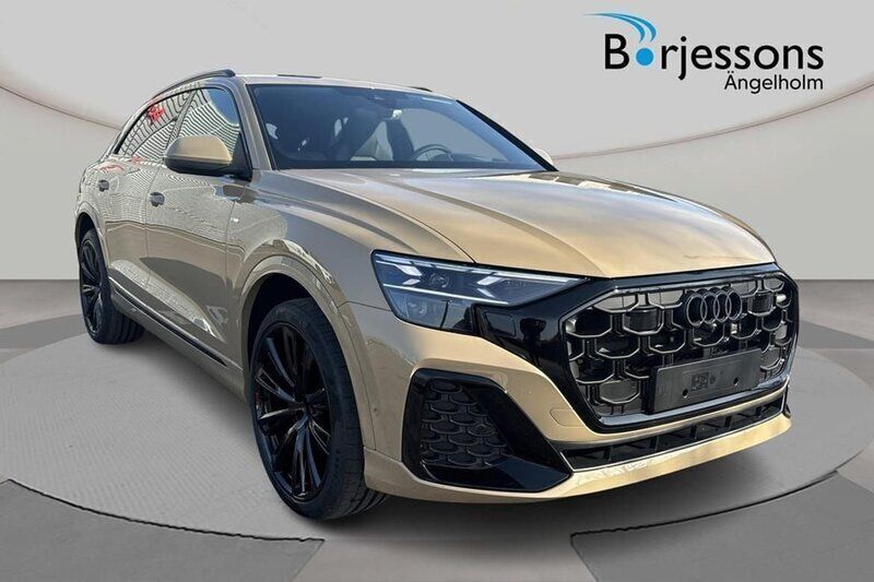 Ljusgul Ny 2025 Audi Q8 S-Line SUV | 1 089 000 kr (Bra pris) - Bild 1/4
