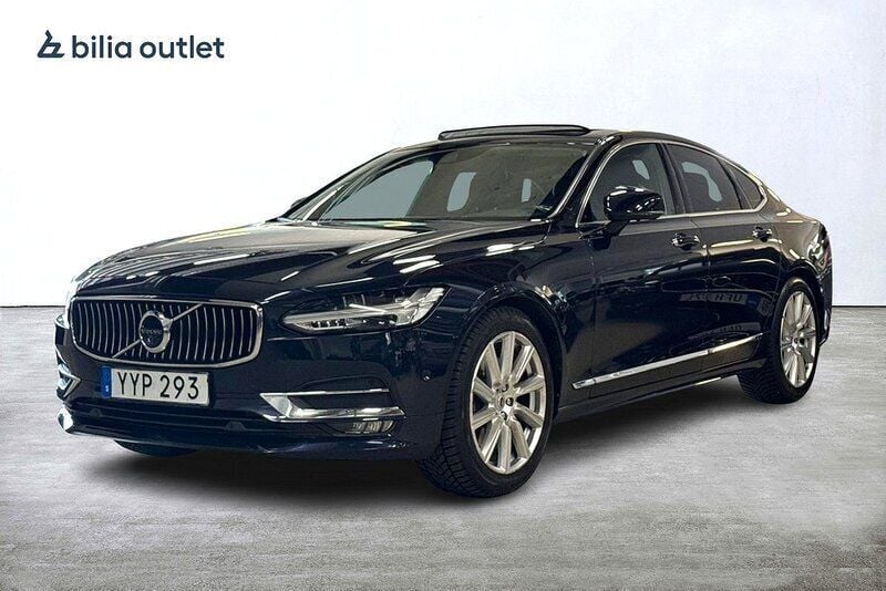 Blå Begagnad 2019 Volvo S90 Inscription Sedan | 269 900 kr (Lite dyr) - Bild 1/4