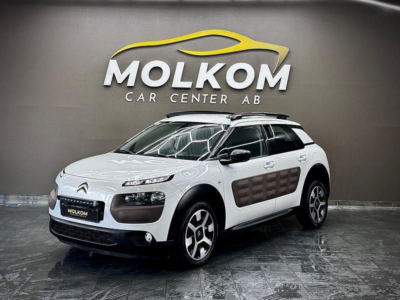 Vit Begagnad 2015 Citroën C4 Cactus Halvkombi | 79 900 kr (Bra pris) - Bild 1/4