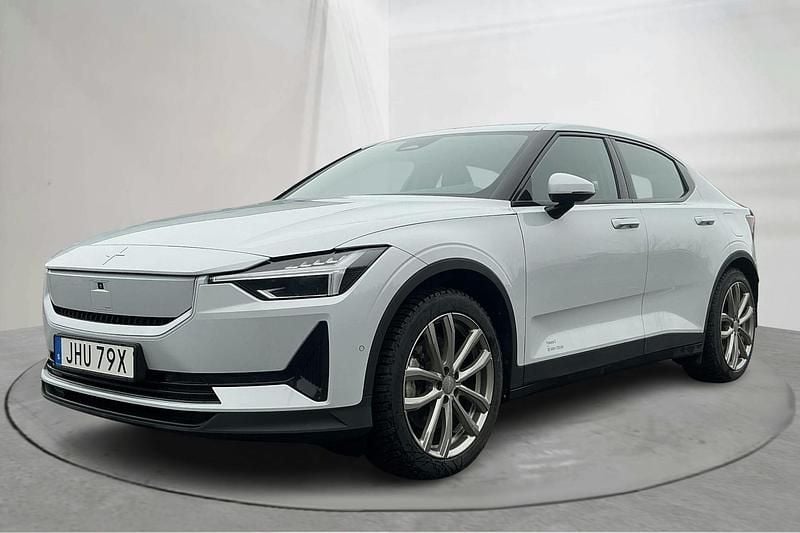 Silver Begagnad 2024 Polestar 2 Long Range Single Motor Halvkombi | 449 000 kr (Dyr) - Bild 1/4