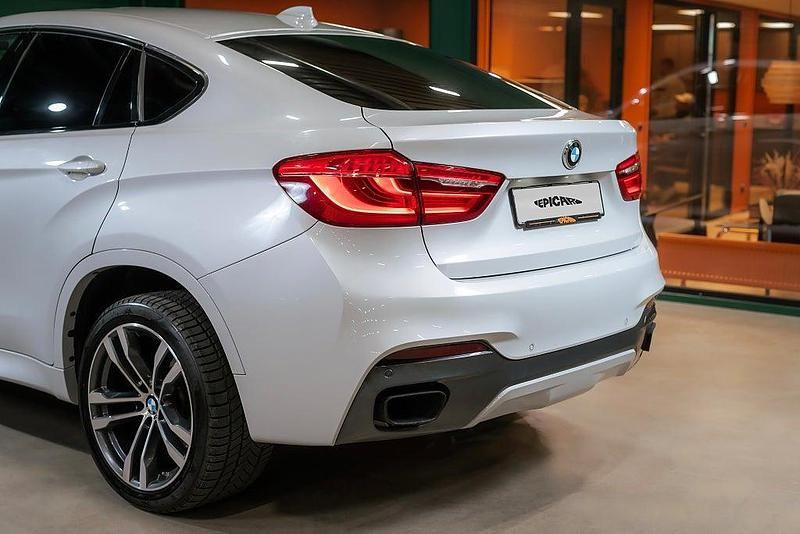 Begagnad BMW X6 M50 M Sport 381 HK (280 kW) 2014 Silver SUV