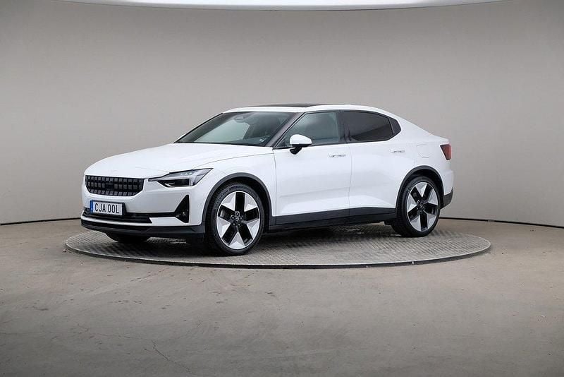 Vit Begagnad 2022 Polestar 2 Pilot-lite Halvkombi | 309 000 kr (Marknadspris) - Bild 1/4