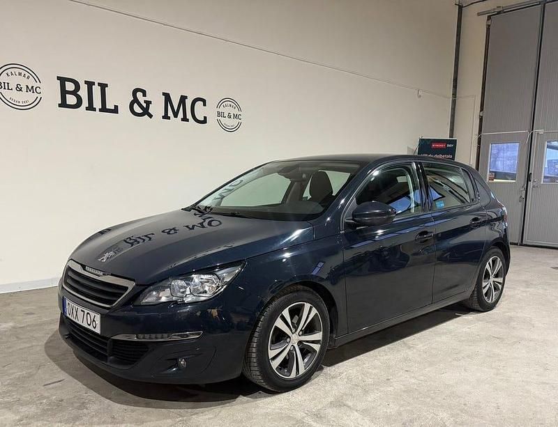 Begagnad Peugeot 308 Active 120 HK (88 kW) 2017 Mörkgrå Halvkombi