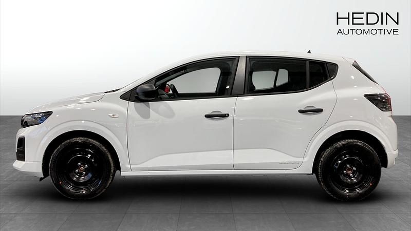 Ny Dacia Sandero Essentiel 101 HK (74 kW) 2026 Snövit Halvkombi