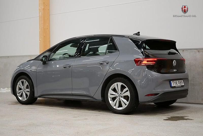 Begagnad VW ID.3 Pro Performance 150 kW (204 HK) 2022 Grå Halvkombi