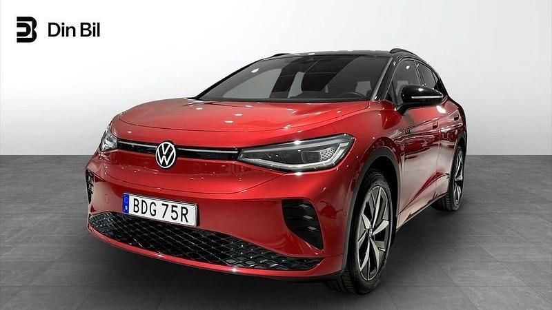 Kings red metallic black Begagnad 2023 VW ID.4 GTX SUV | 459 900 kr (Dyr) - Bild 1/4