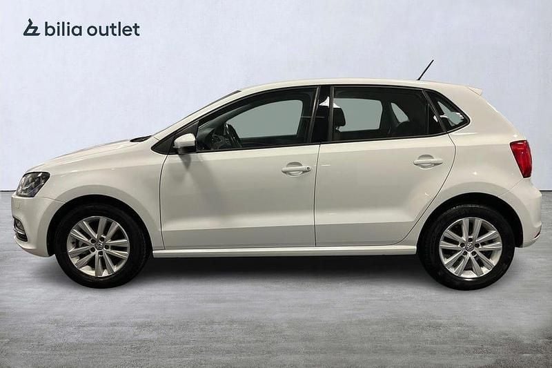 Begagnad VW Polo 90 HK (66 kW) 2015 Vit Halvkombi
