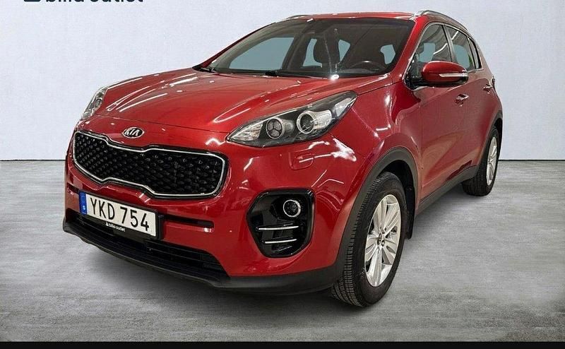 Röd Begagnad 2017 Kia Sportage Advance SUV | 166 000 kr (Bra pris) - Bild 1/4