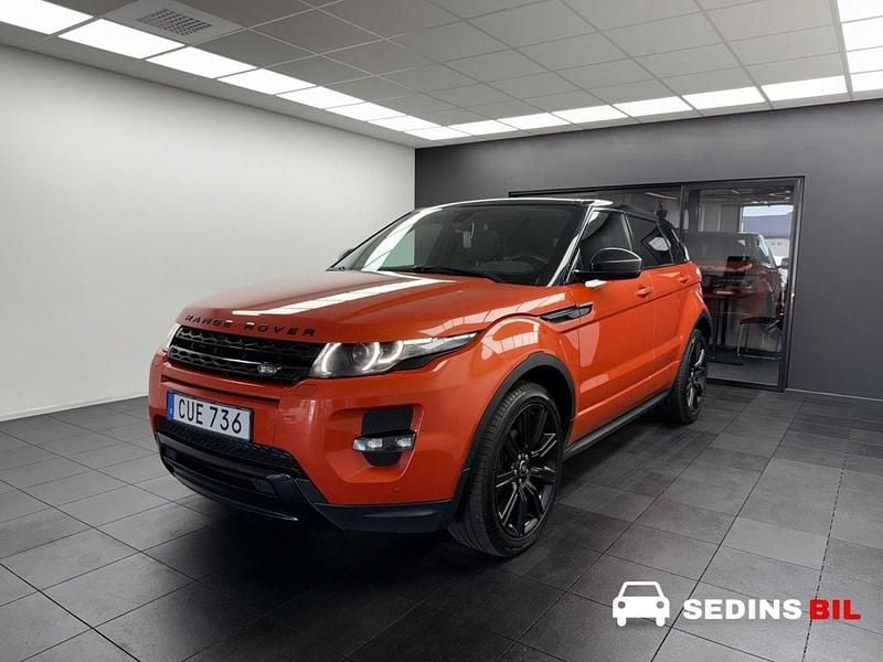 Orange Begagnad 2015 Land Rover Range Rover evoque Dynamic SUV | 229 900 kr (Marknadspris) - Bild 1/3