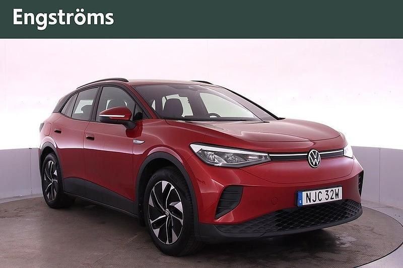 Kings red metallic Begagnad 2022 VW ID.4 Pro Performance SUV | 289 000 kr (Marknadspris) - Bild 1/4
