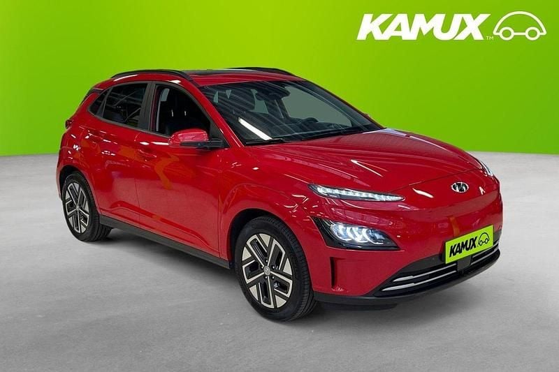 Röd Begagnad 2022 Hyundai Kona Advanced SUV | 289 800 kr (Dyr) - Bild 1/4
