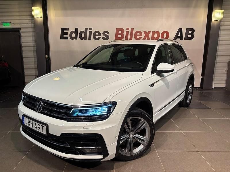 Vit Begagnad 2019 VW Tiguan GT SUV | 279 900 kr (Lite dyr) - Bild 1/4