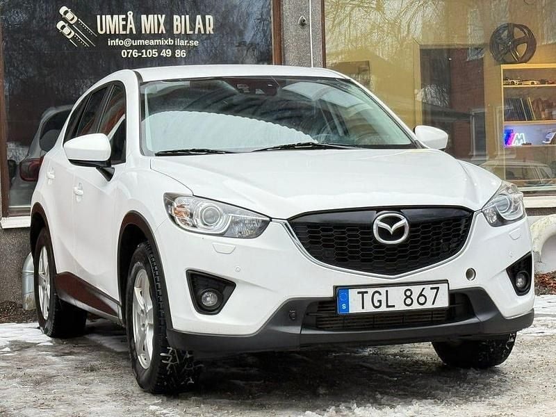 Vit Begagnad 2013 Mazda CX-5 SUV | 82 000 kr (Marknadspris) - Bild 1/4