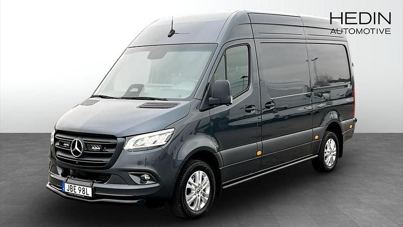 Grå Ny 2025 Mercedes Sprinter Van | 837 375 kr - Bild 1/4