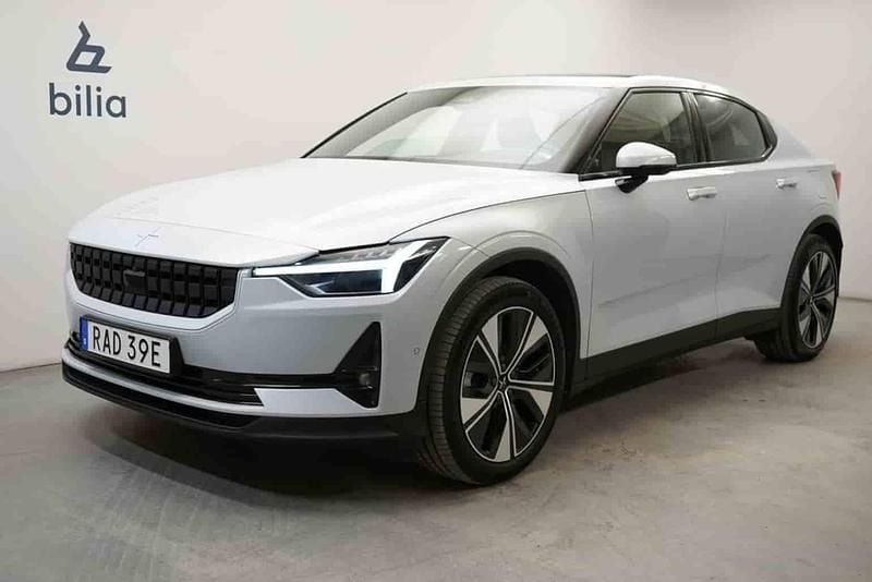 Begagnad Polestar 2 Long Range Dual motor 309 kW (421 HK) 2023 Silver Halvkombi