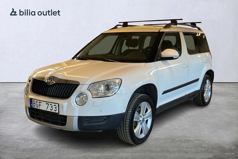 Vit Begagnad 2011 Skoda Yeti SUV | 69 900 kr (Marknadspris) - Bild 1/4