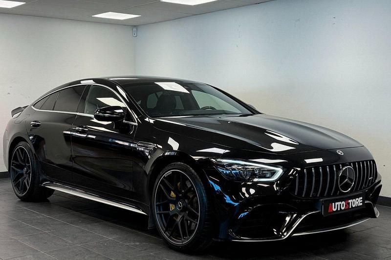 Svart Begagnad 2021 Mercedes AMG GT 63 AMG Sportkupé | 1 289 900 kr - Bild 1/4