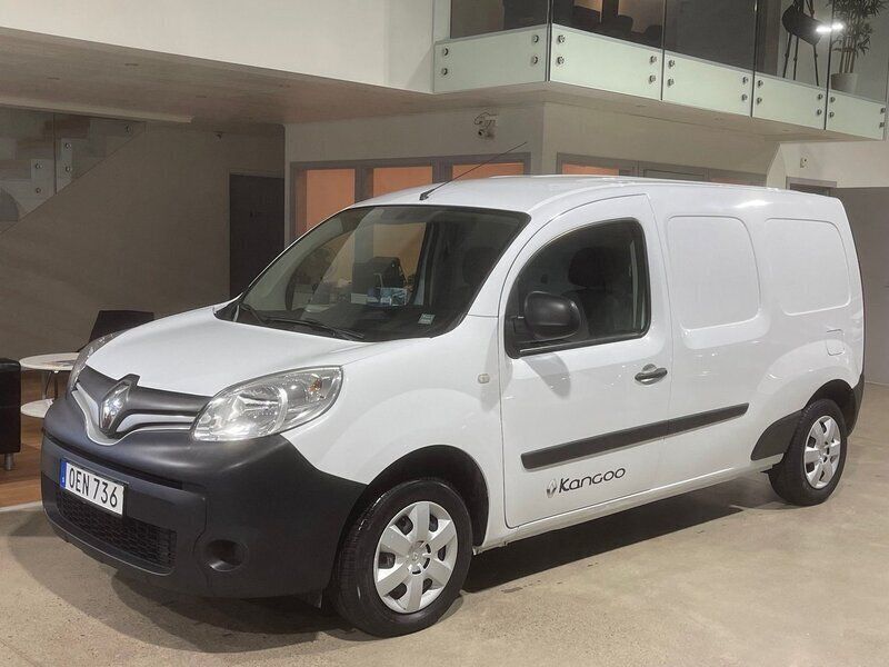 Vit Begagnad 2018 Renault Kangoo Minibuss | 99 800 kr (Marknadspris) - Bild 1/4