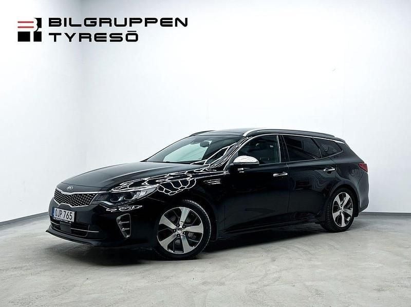 Svart Begagnad 2017 Kia Optima GT-Line Kombi | 179 900 kr (Lite dyr) - Bild 1/4