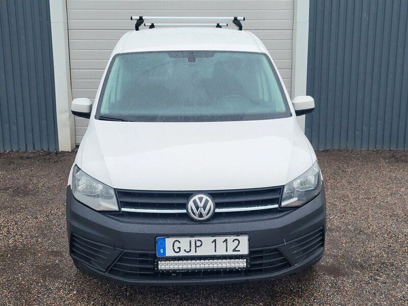 Vit Begagnad 2019 VW Caddy Maxi Minibuss | 119 000 kr - Bild 1/4