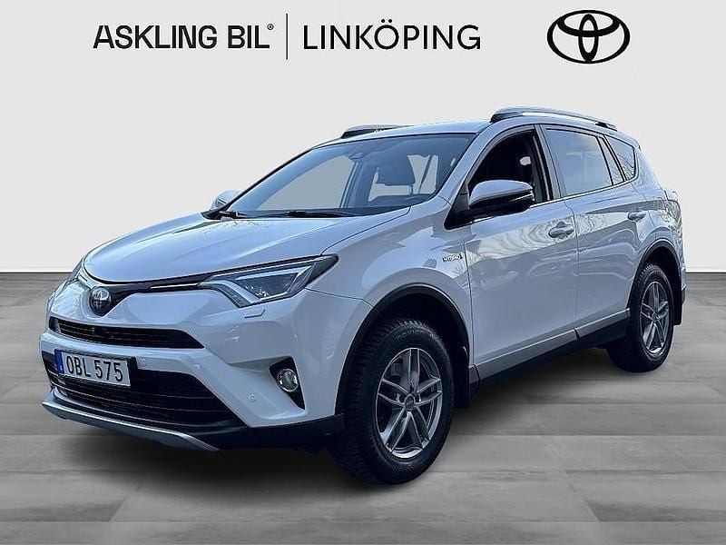 Vit Begagnad 2016 Toyota RAV4 Hybrid Executive SUV | 229 000 kr (Marknadspris) - Bild 1/3